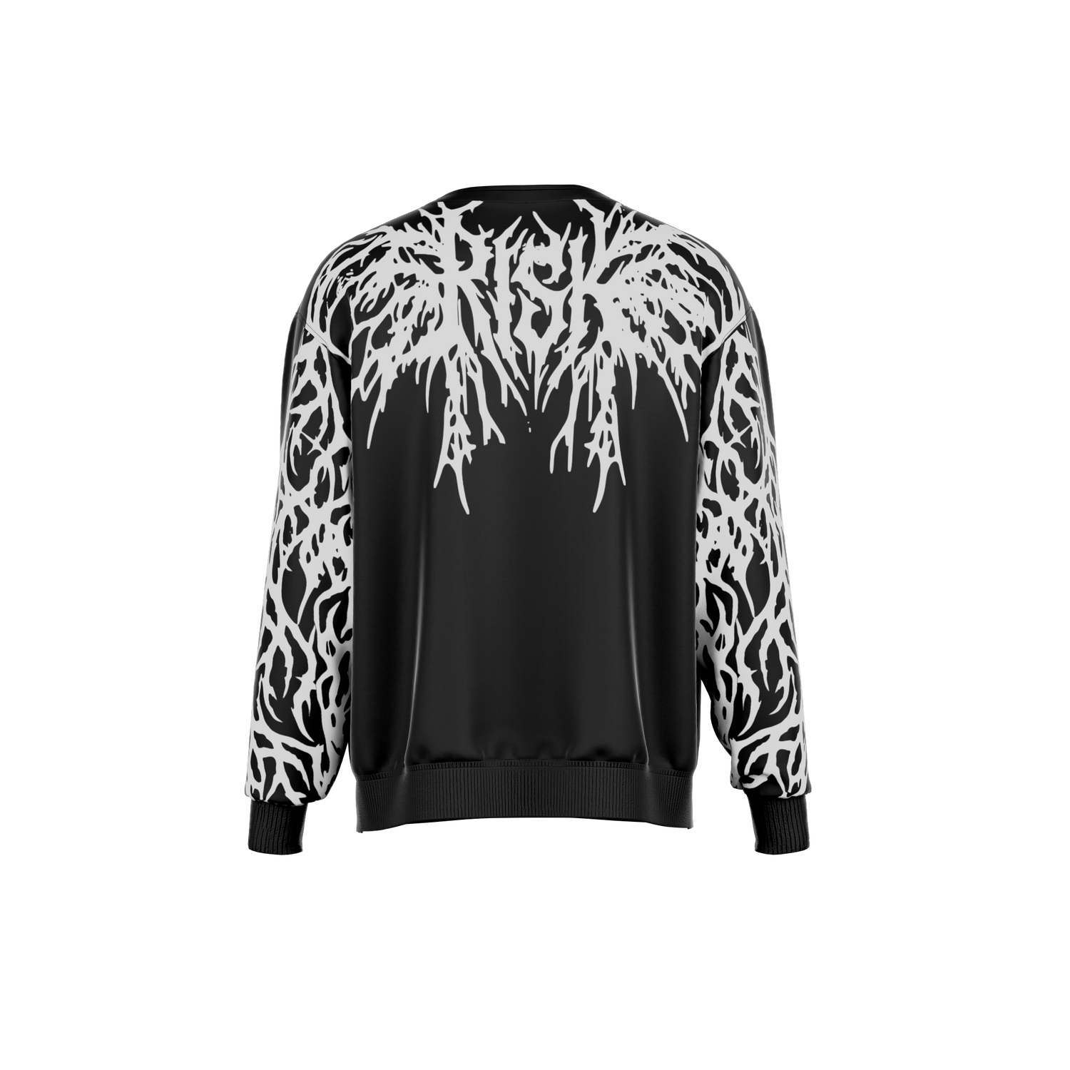 Shattered Crewneck - Black