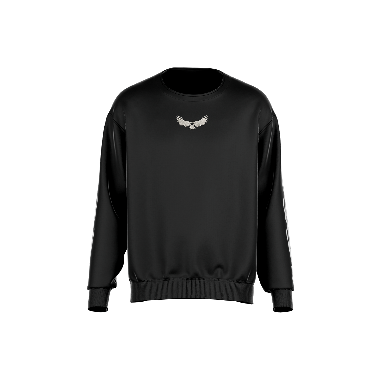 Shattered Crewneck - Black