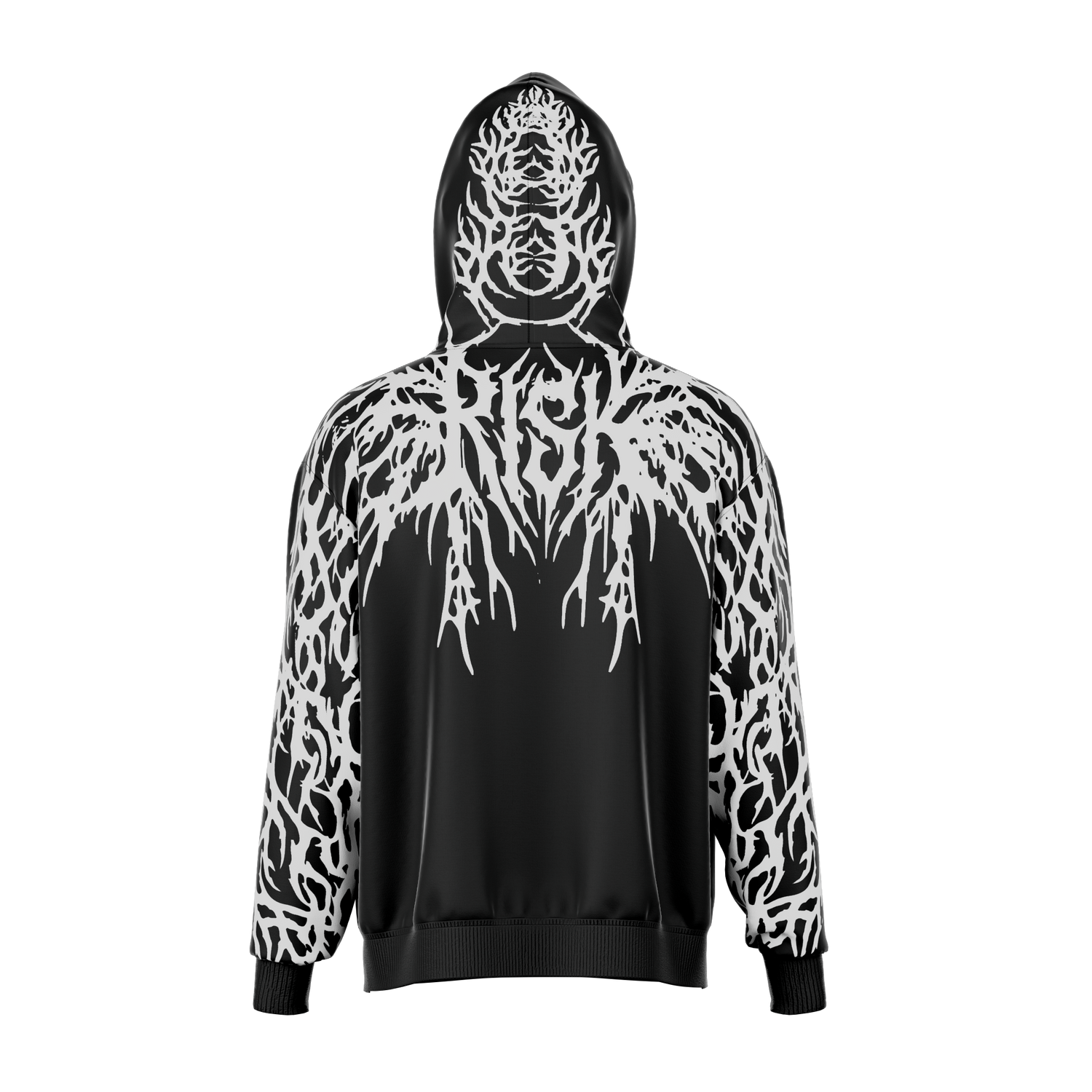 Shattered Hoodie - Black