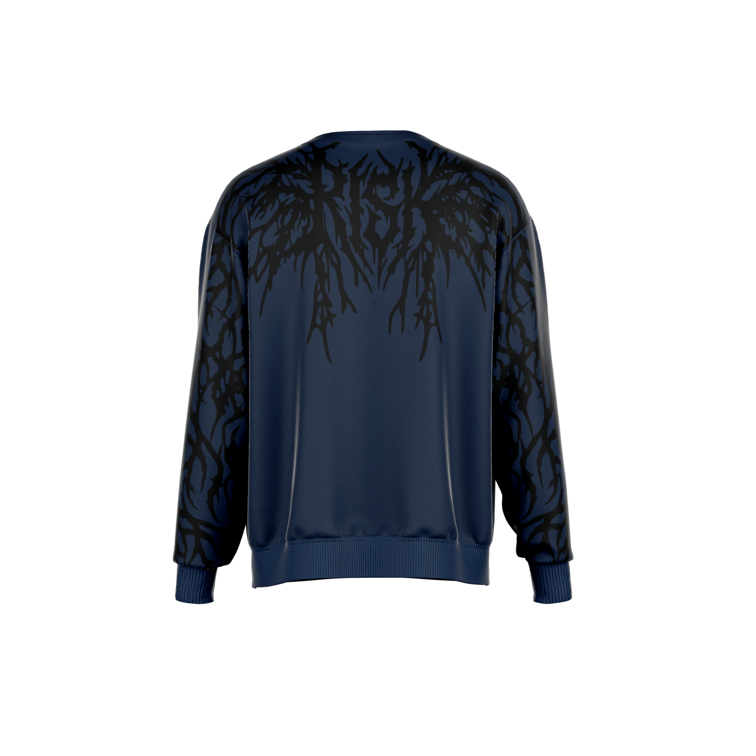 Shattered Crewneck - Navy