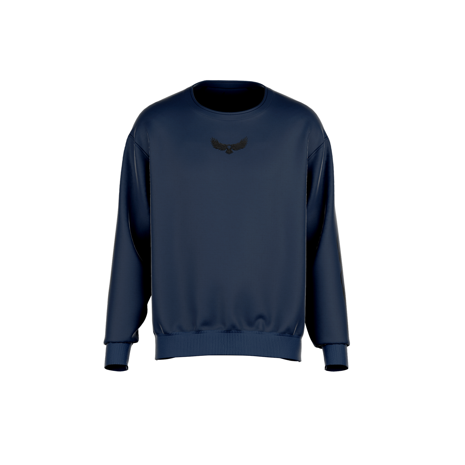 Shattered Crewneck - Navy