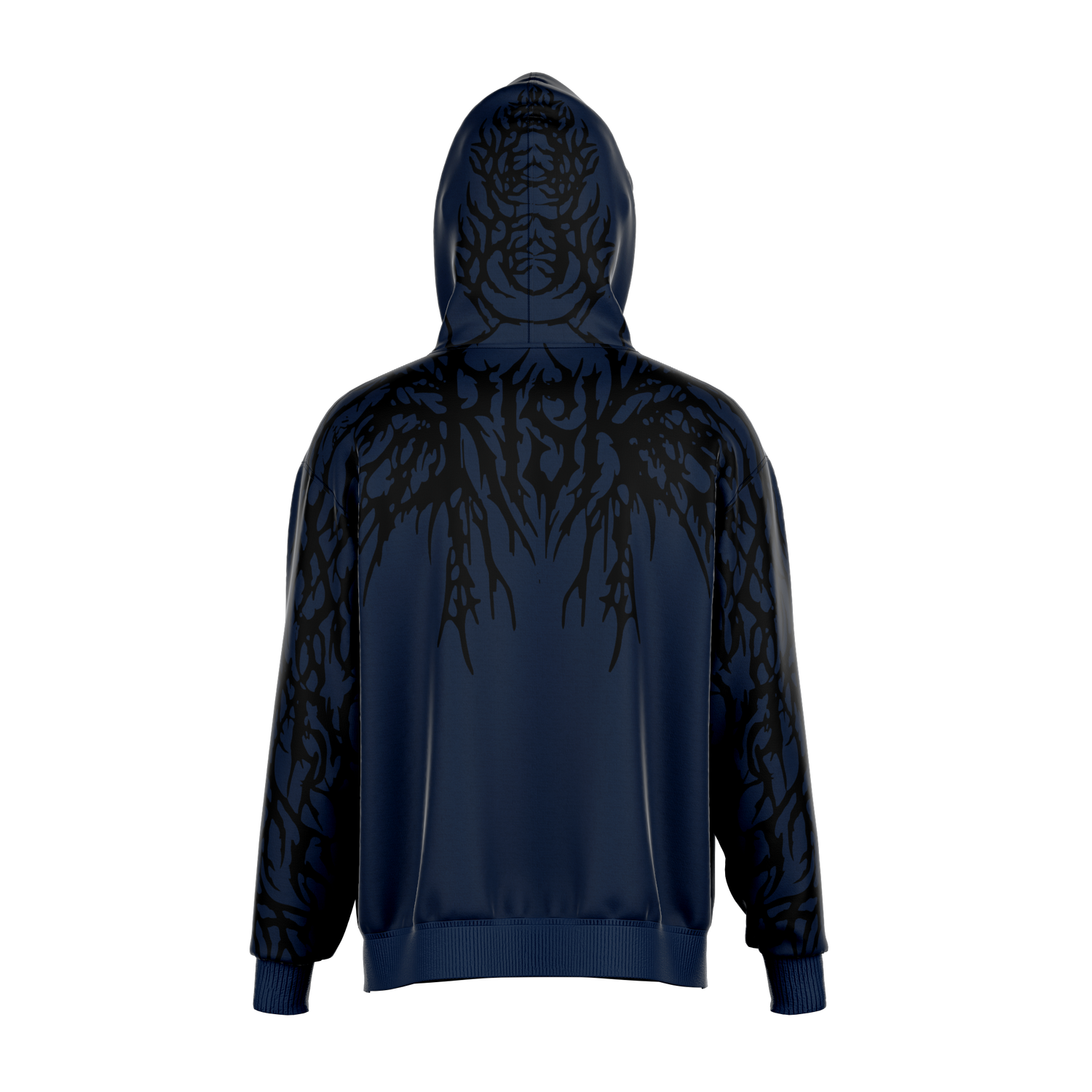 Shattered Hoodie -  Navy
