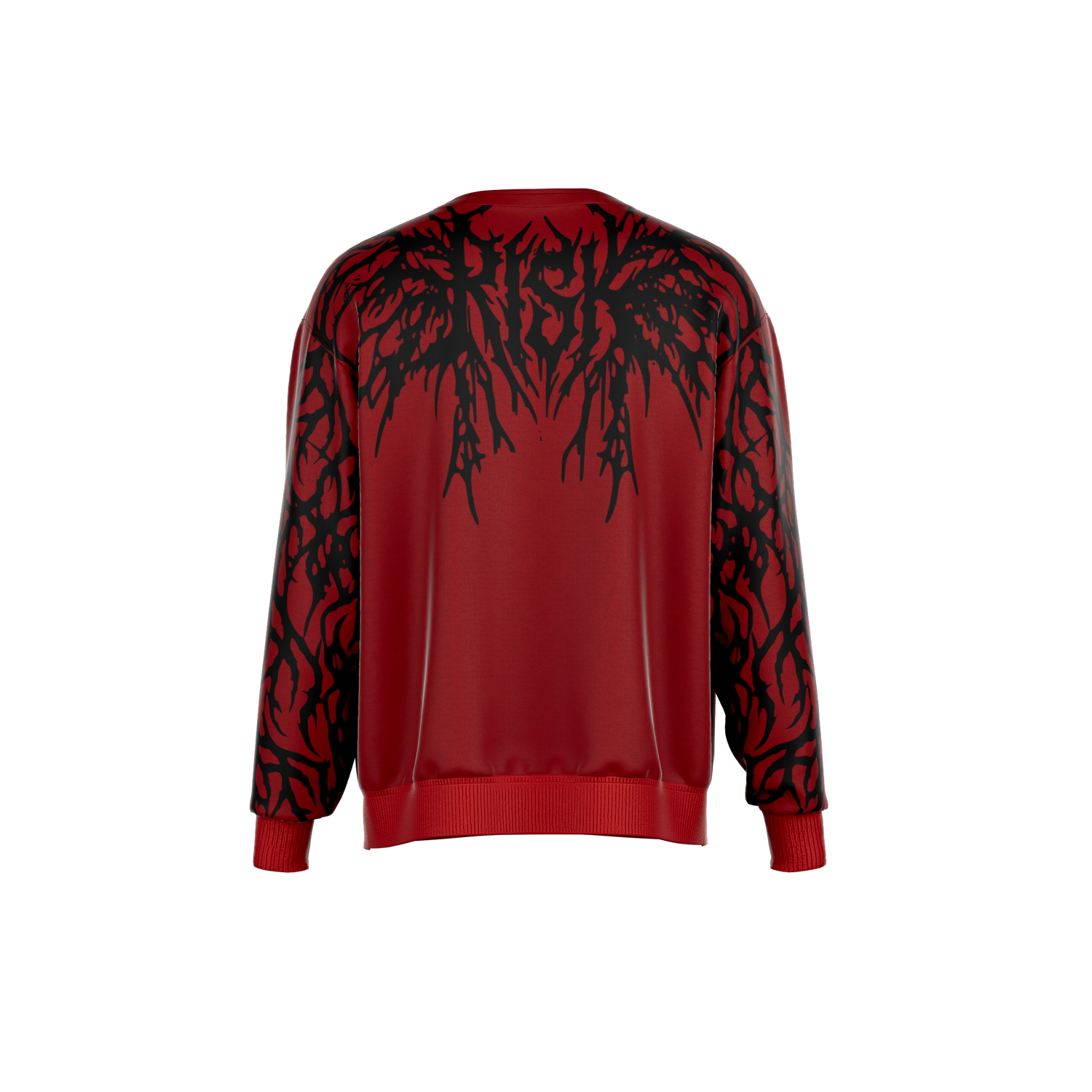 Shattered Crewneck - Red