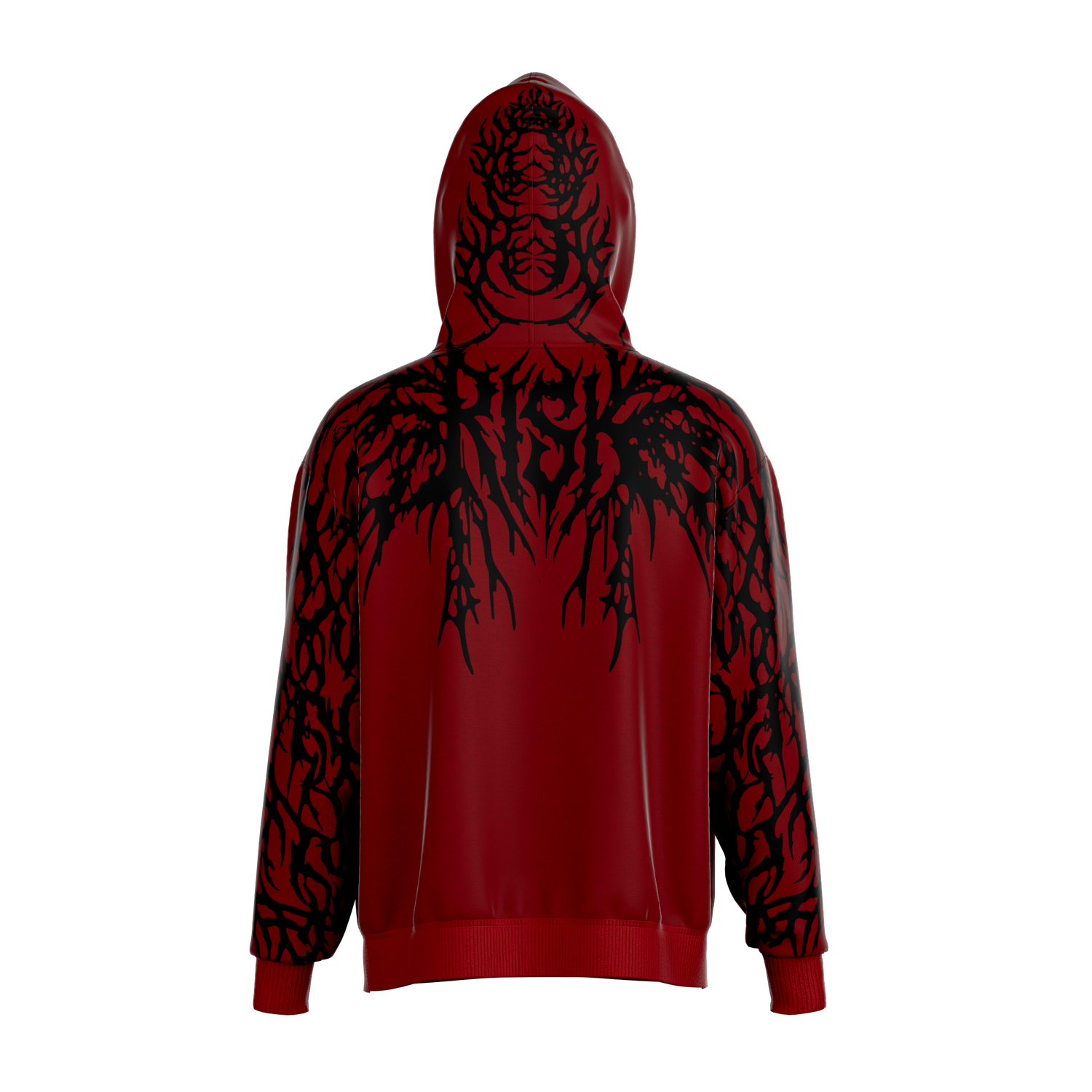 Shattered Hoodie - Red